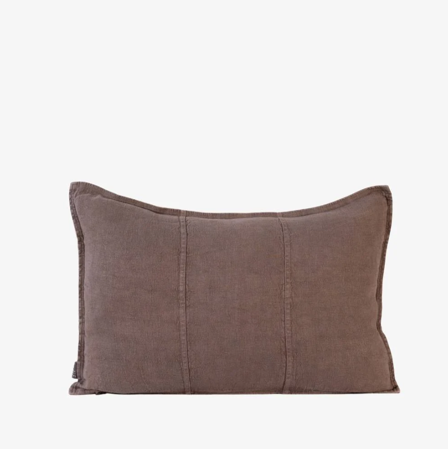 Luca Linen Cushion - Mink