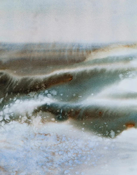 Soft Waves II - Canvas Artwork