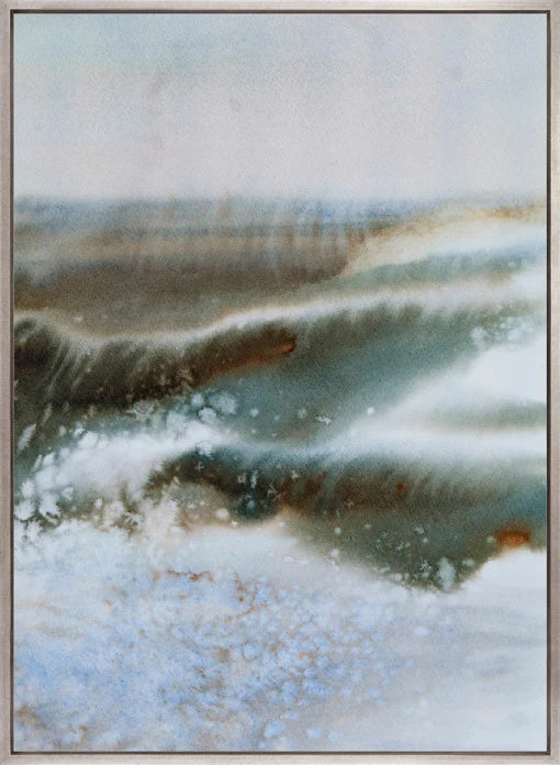 Soft Waves II - Canvas Artwork