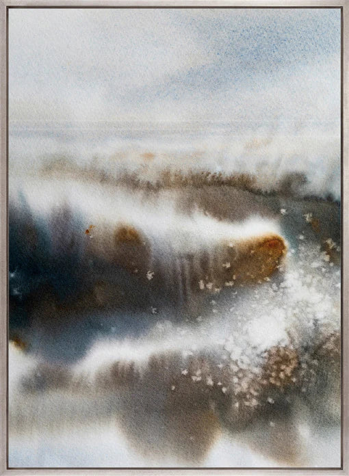 Soft Waves III - Canvas Artwork