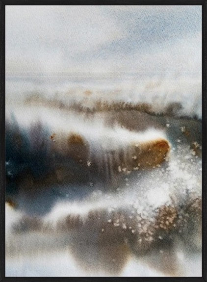 Soft Waves III - Canvas Artwork