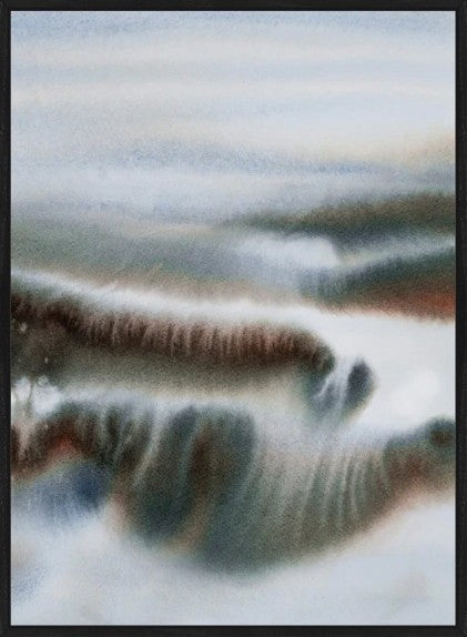 Soft Waves IV - Canvas Artwork