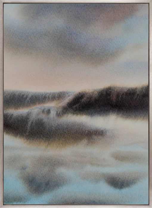 Soft Waves V - Canvas Artwork