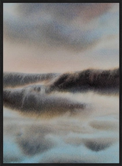 Soft Waves V - Canvas Artwork