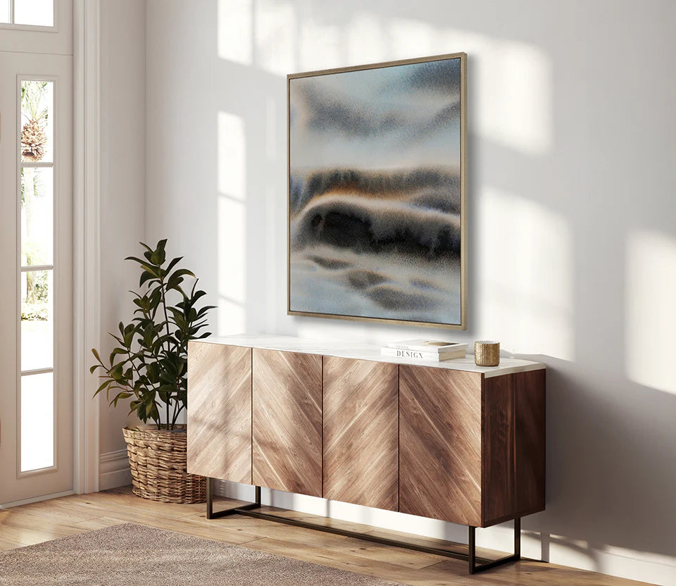 Soft Waves VI - Canvas Artwork