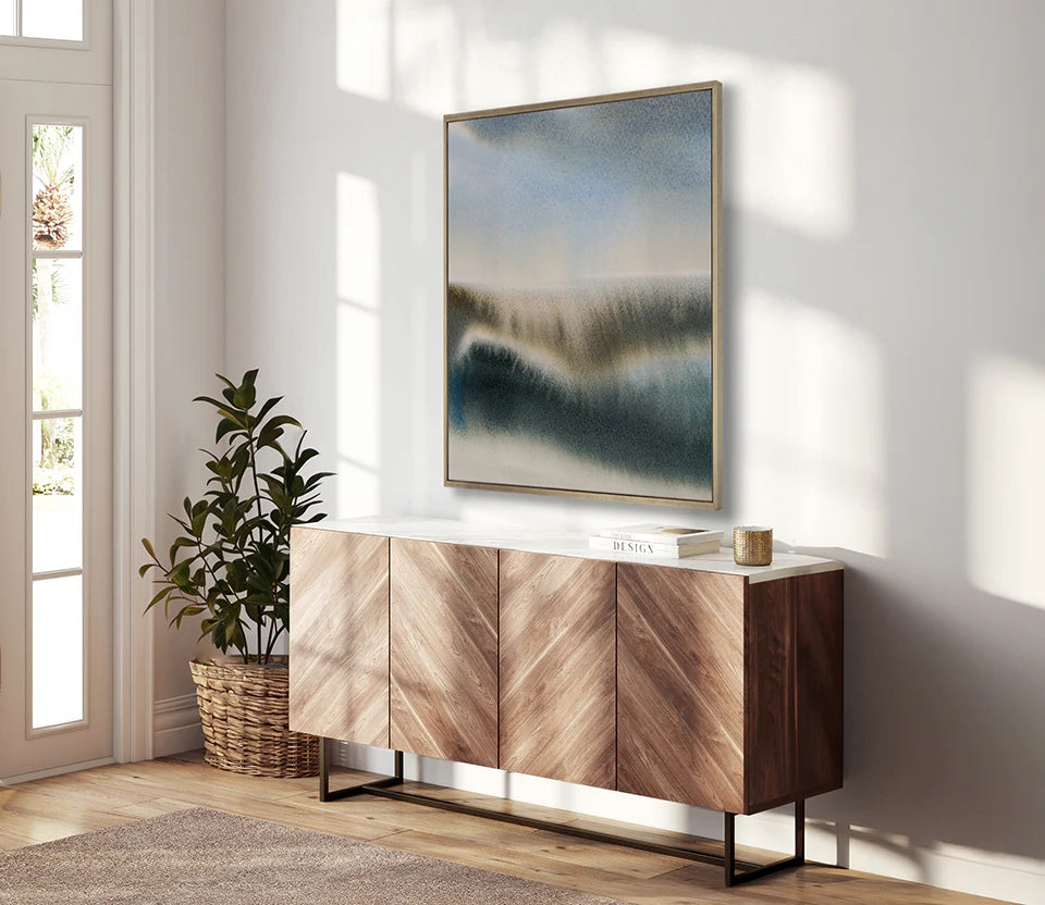 Soft Waves VIII - Canvas Artwork