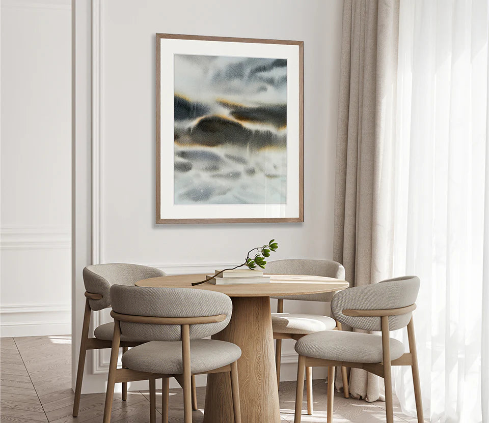 Soft Waves IX - Art Print