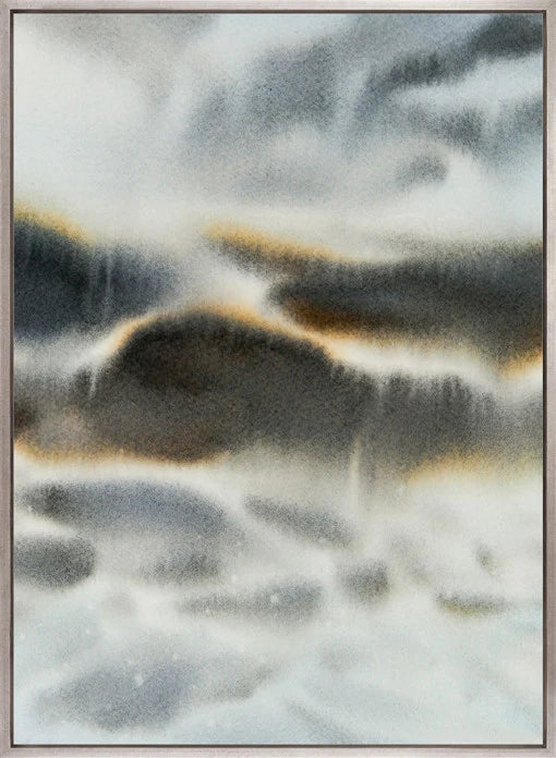 Soft Waves IX - Canvas Artwork