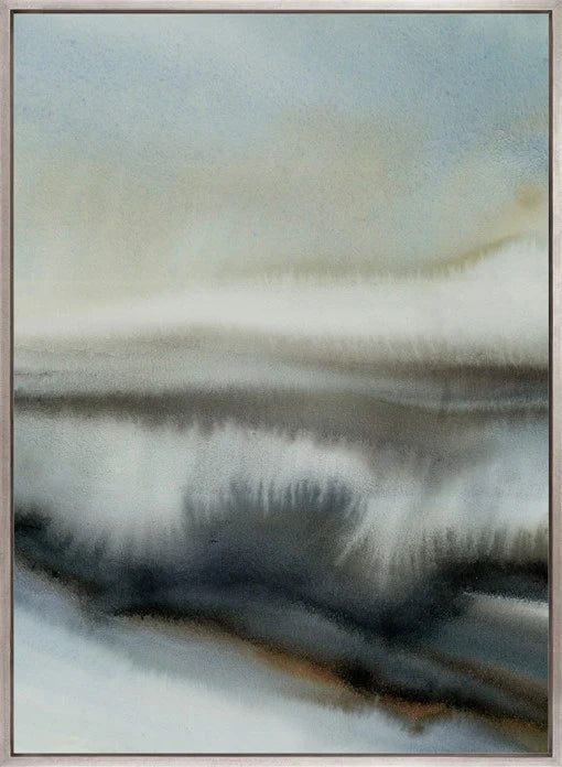 Soft Waves X - Canvas Artwork