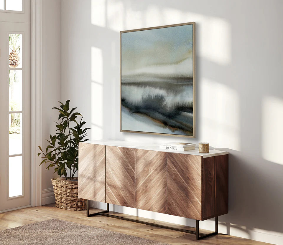 Soft Waves X - Canvas Artwork