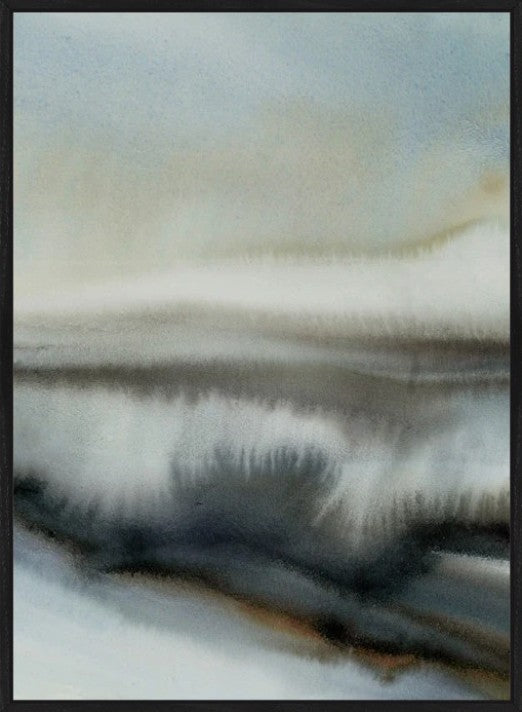 Soft Waves X - Canvas Artwork