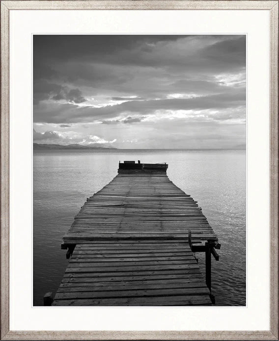 Old Wooden Jetty - Art Print