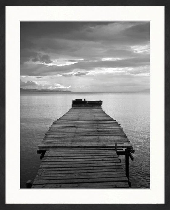 Old Wooden Jetty - Art Print