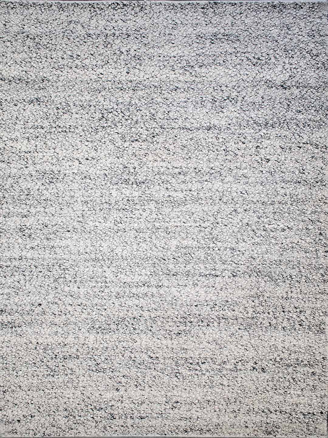 Boucle Wool Rug - Smoke