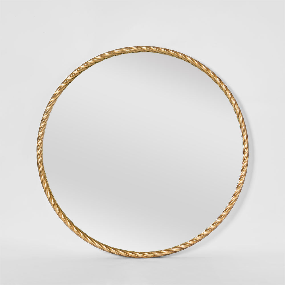 Palais Round Mirror Small - Gold