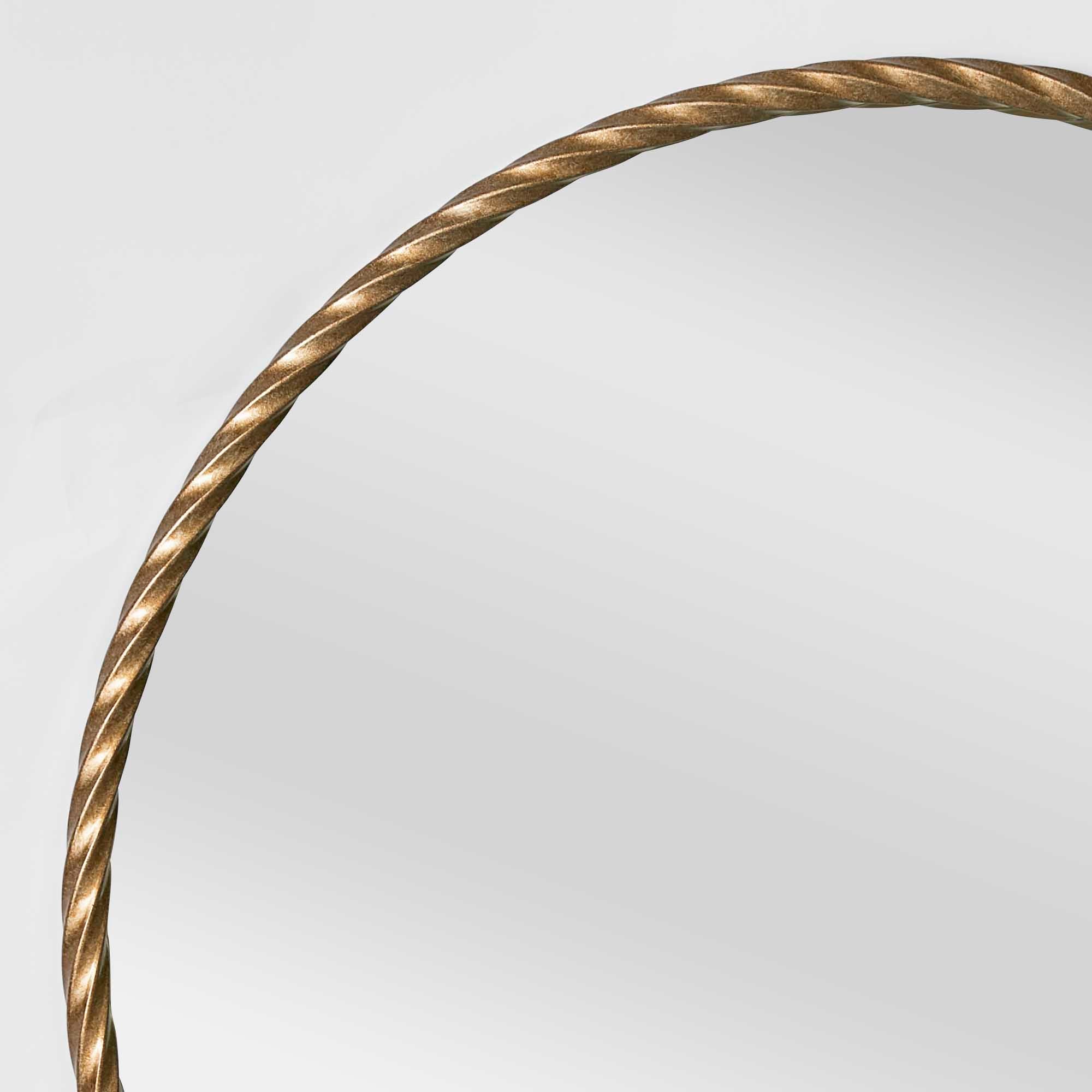 Palais Round Mirror Small - Gold