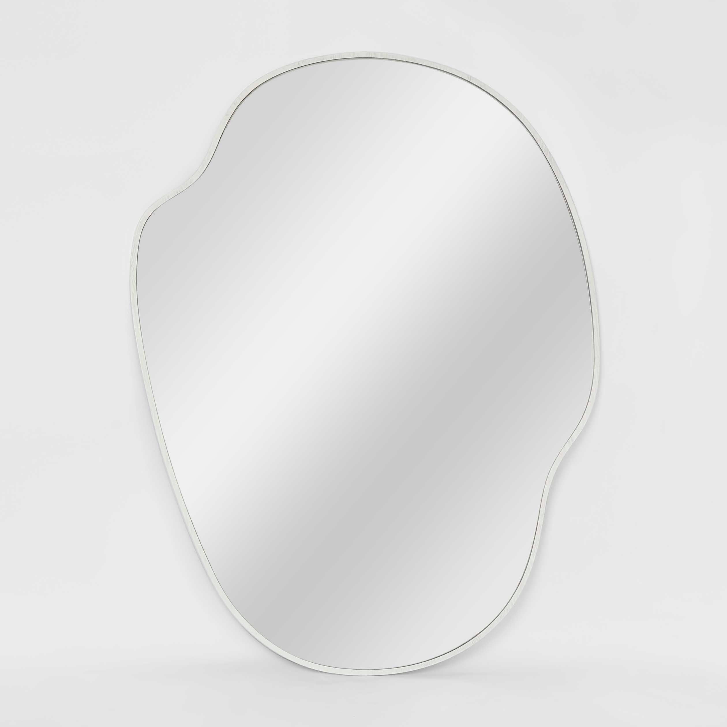 Dune Organic Mirror (Large) - White