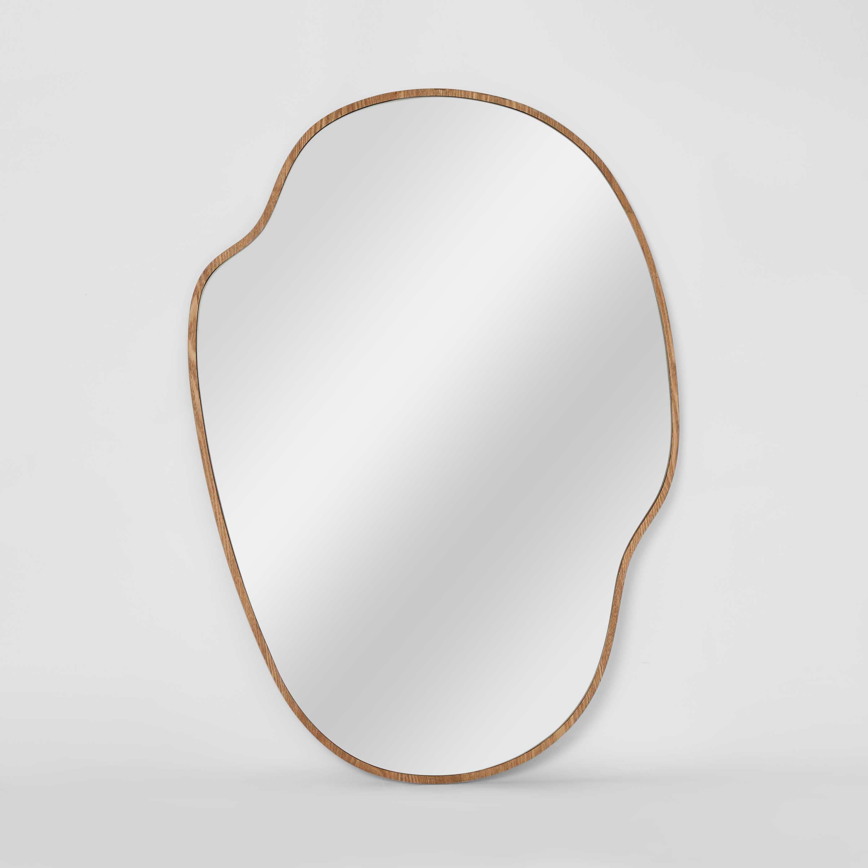 Dune Organic Mirror (Small) - Oak