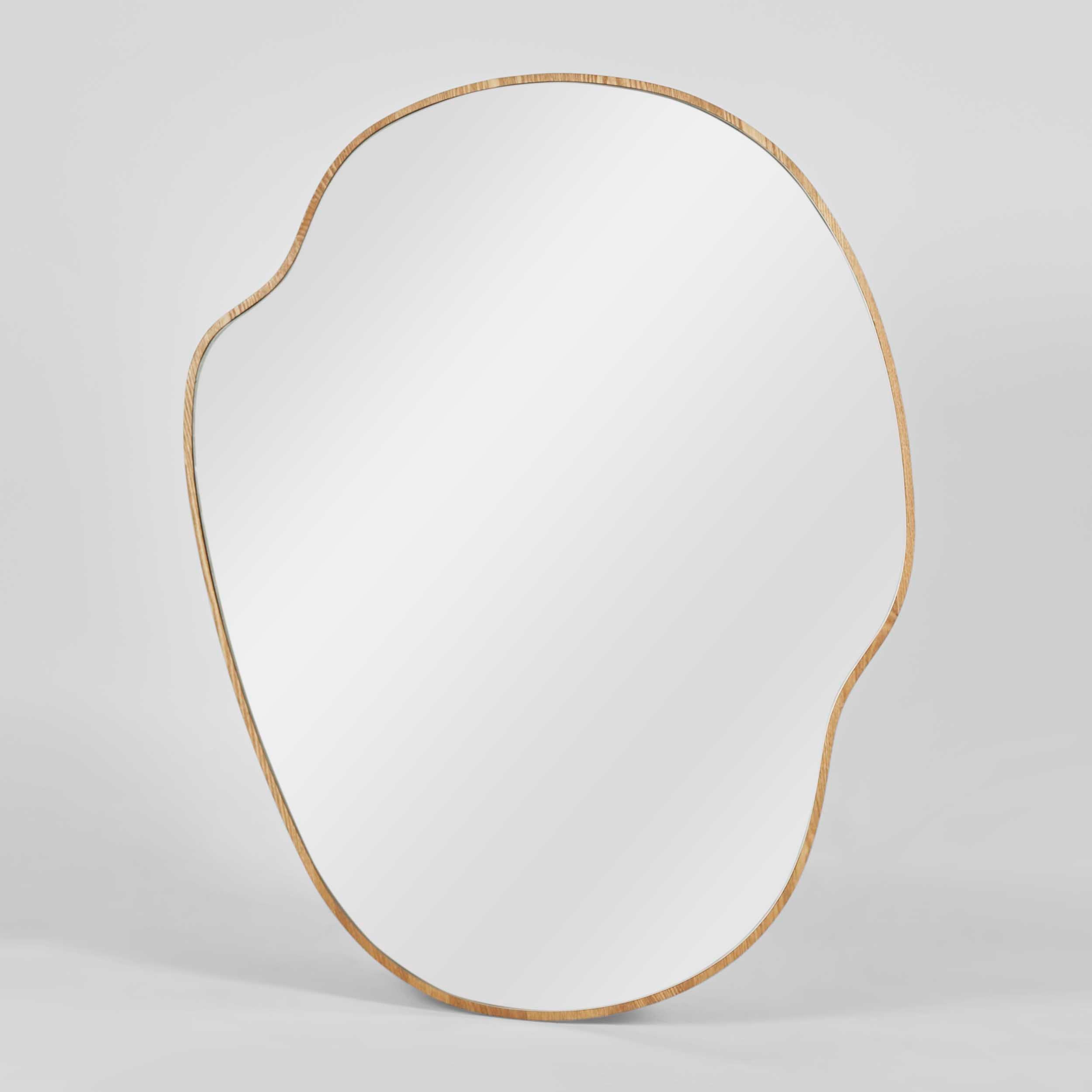 Dune Organic Mirror (Large) - Oak