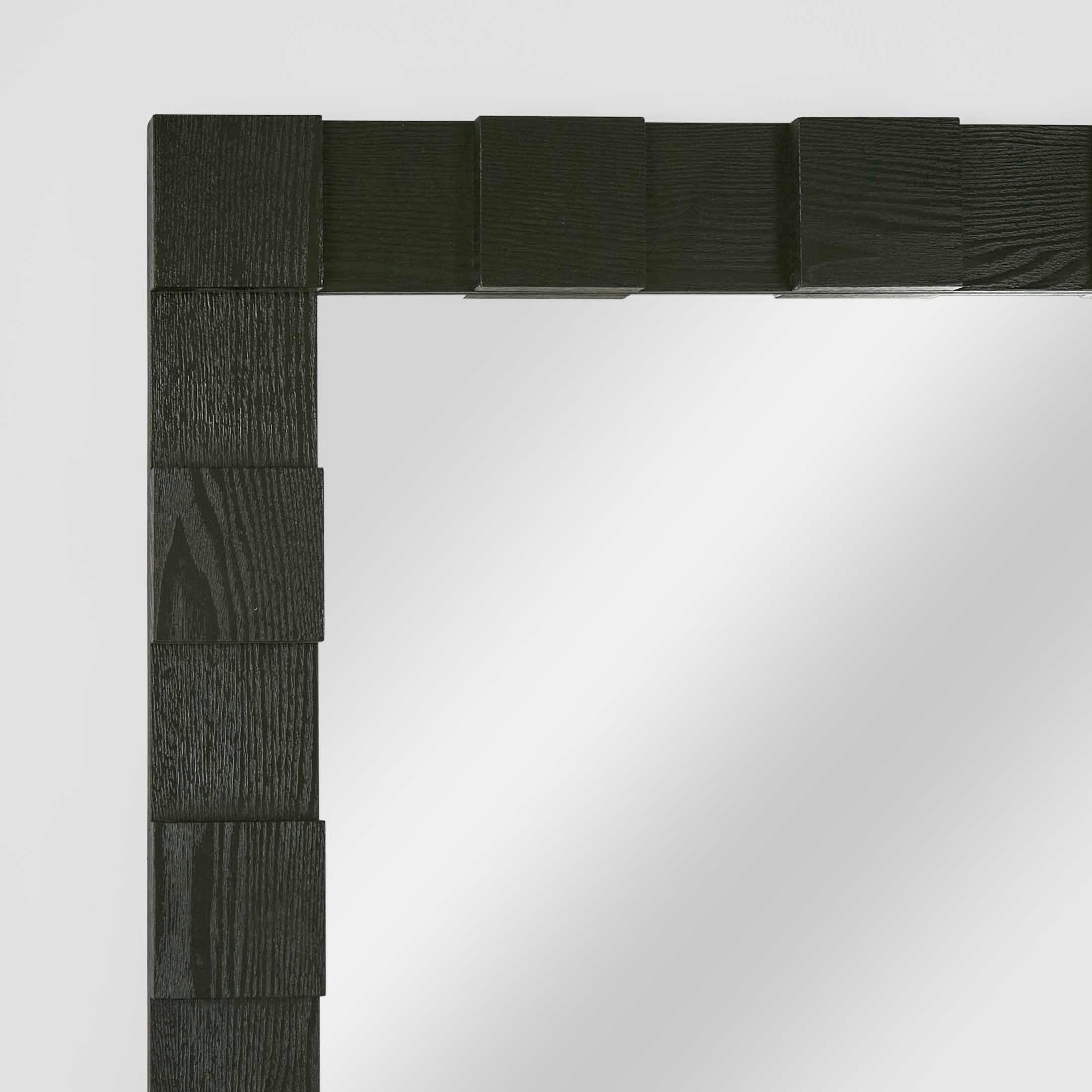Monument Wall Mirror - Black