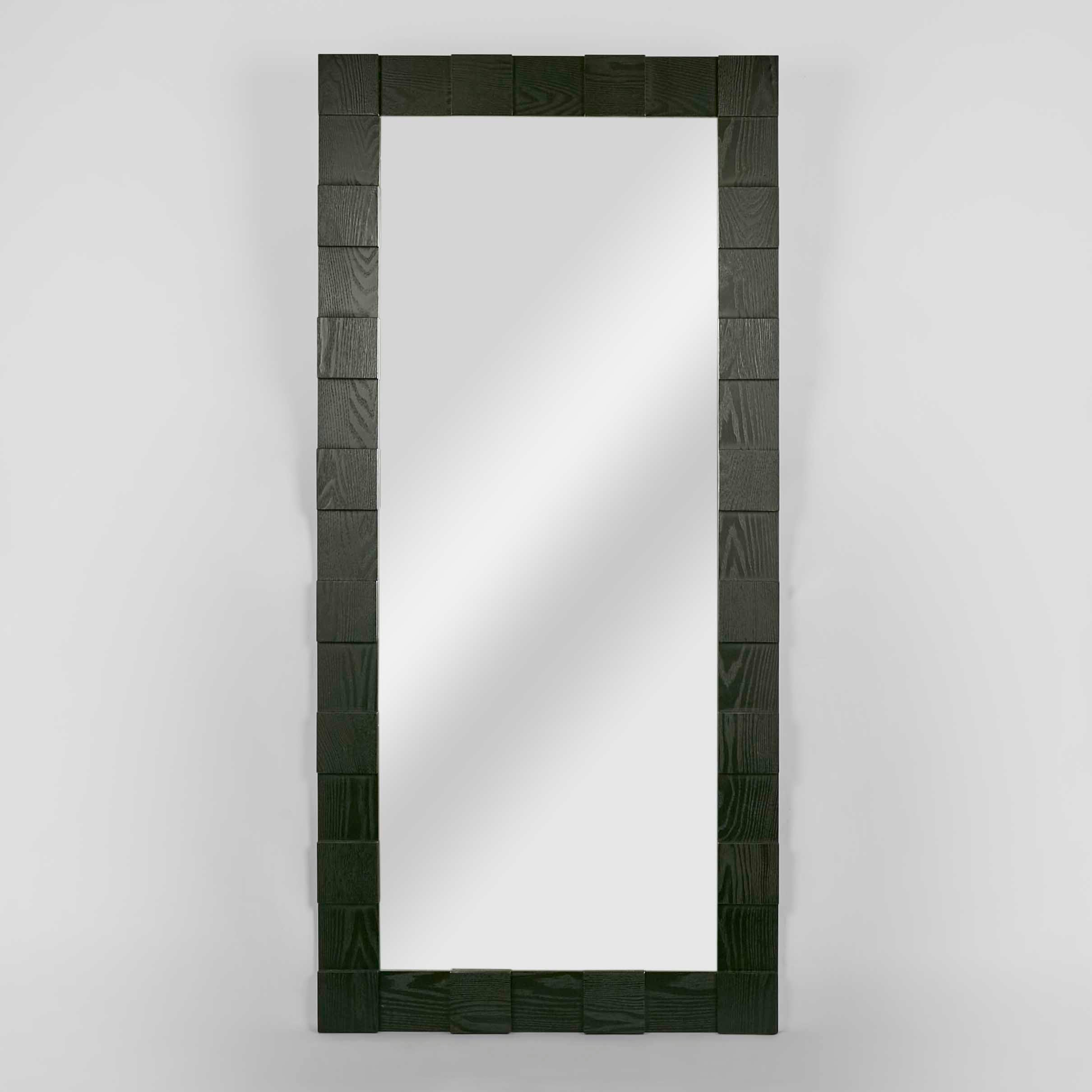 Monument Floor Mirror - Black