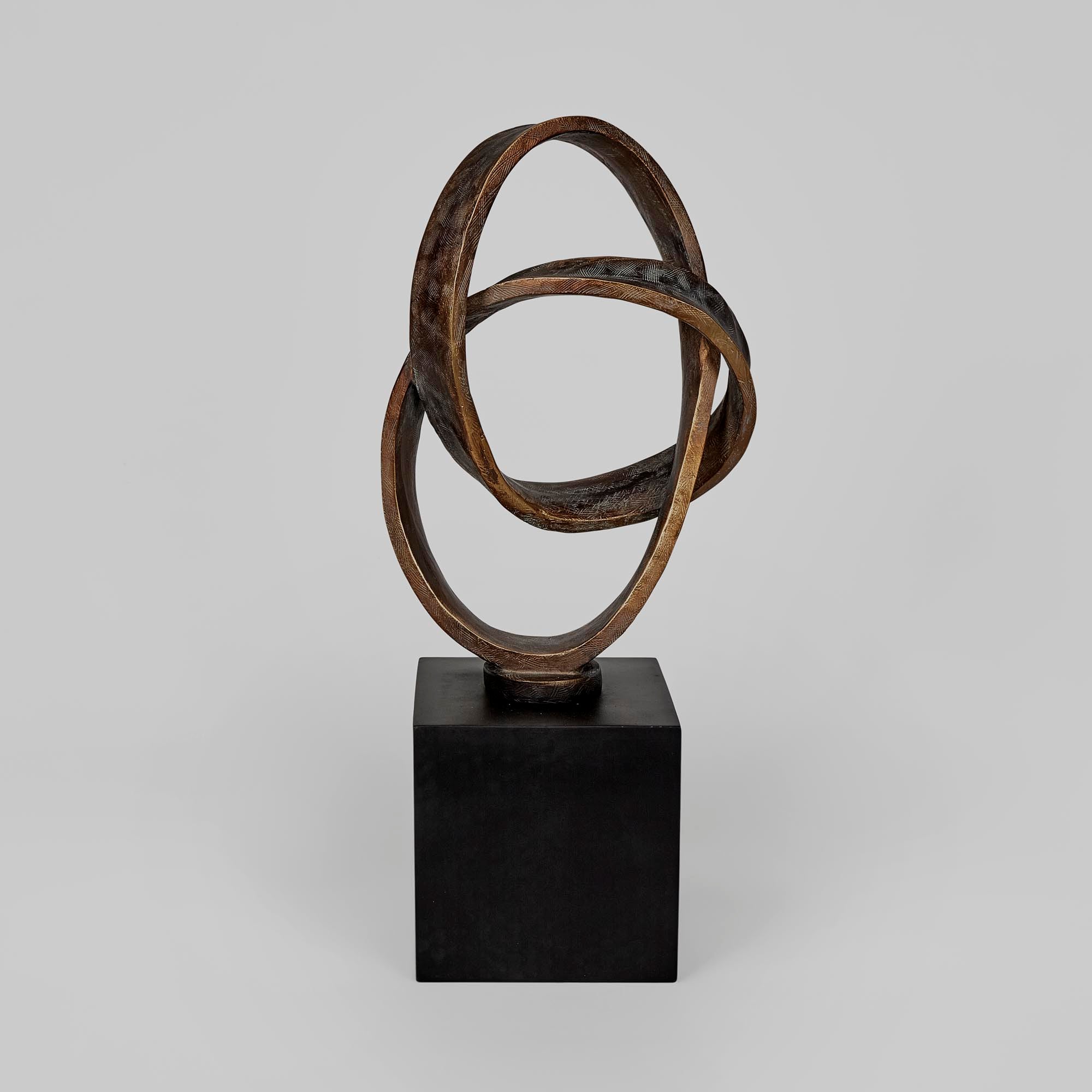 Warner Abstract Sculpture - Bronze