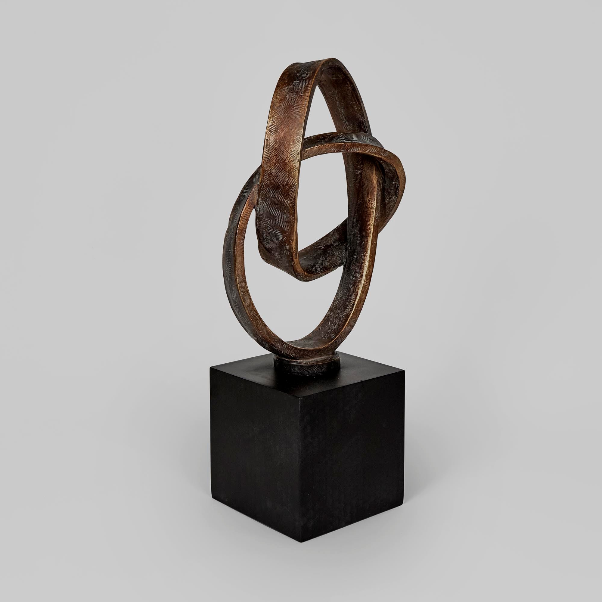 Warner Abstract Sculpture - Bronze
