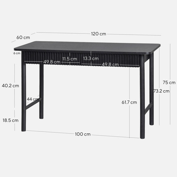 Dillon Home Office Desk - Black