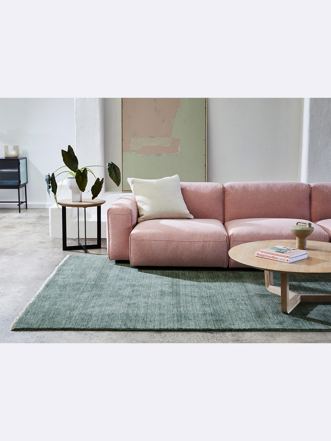 Diva Wool Rug - Lillypad