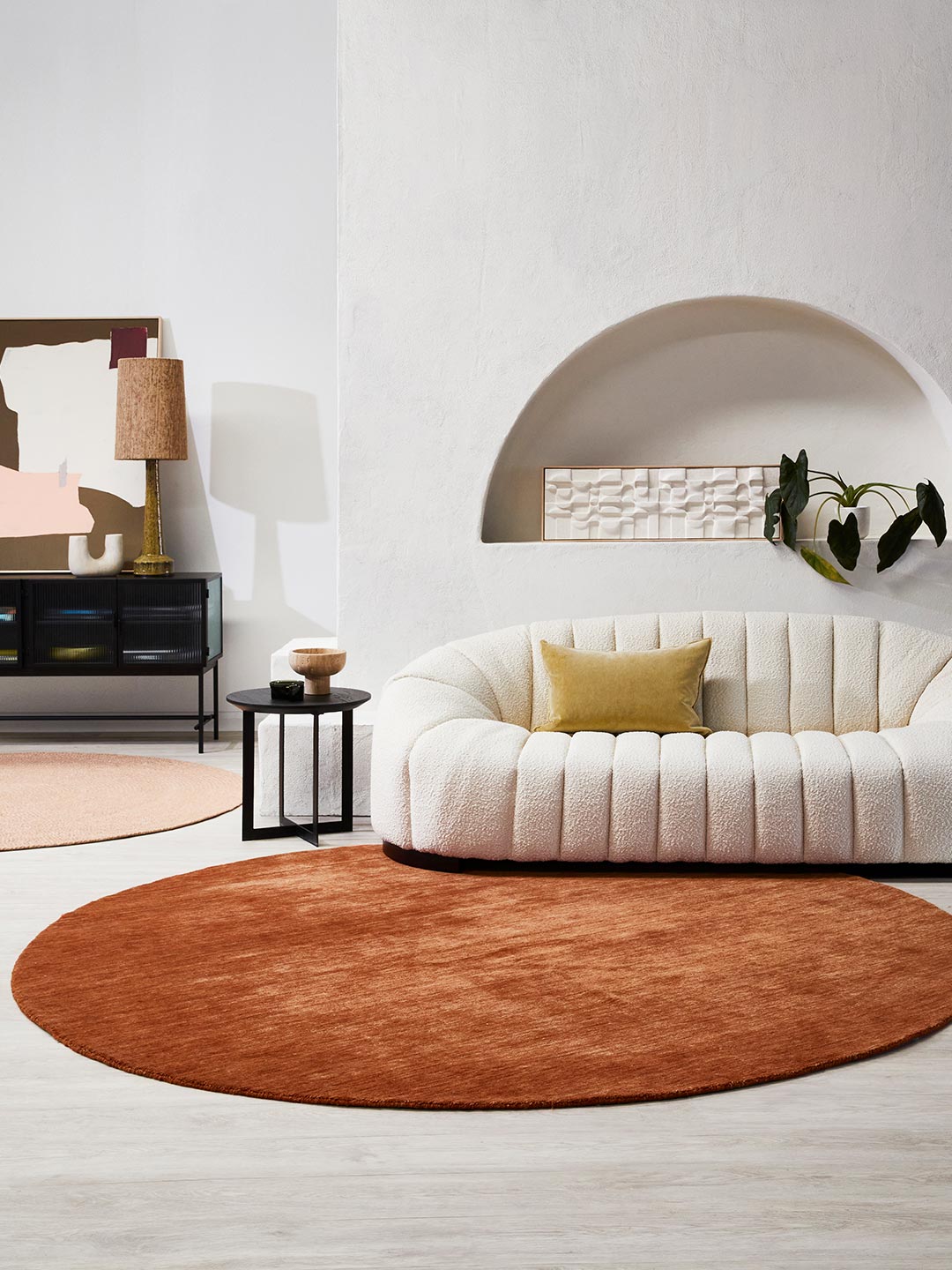 Diva Wool Rug - Ochre