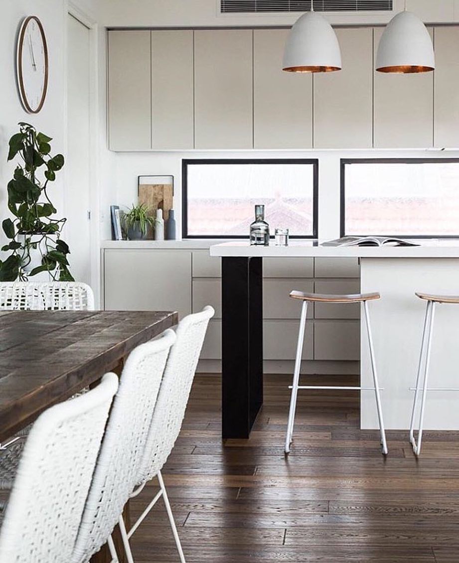 Egg Ceiling Pendant - White and Copper