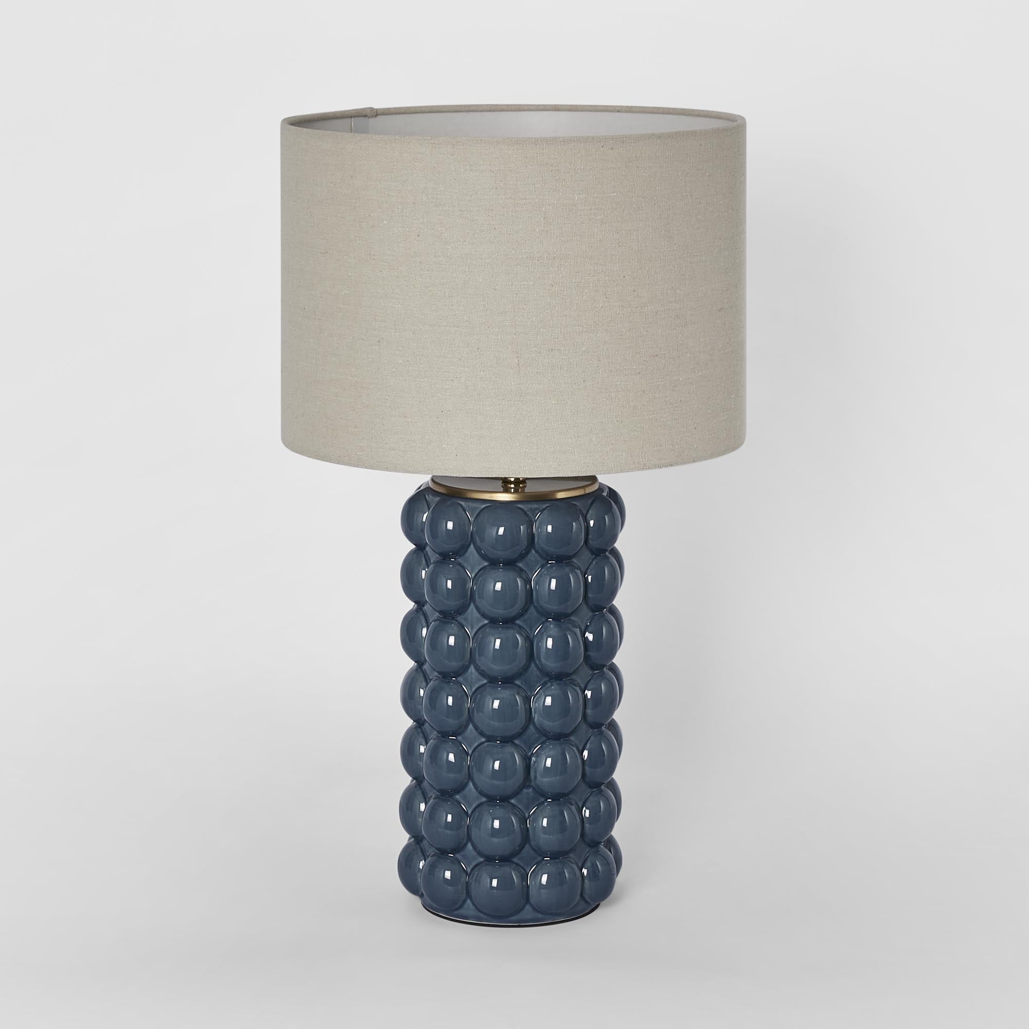 Condotti Table Lamp & Shade - Blue