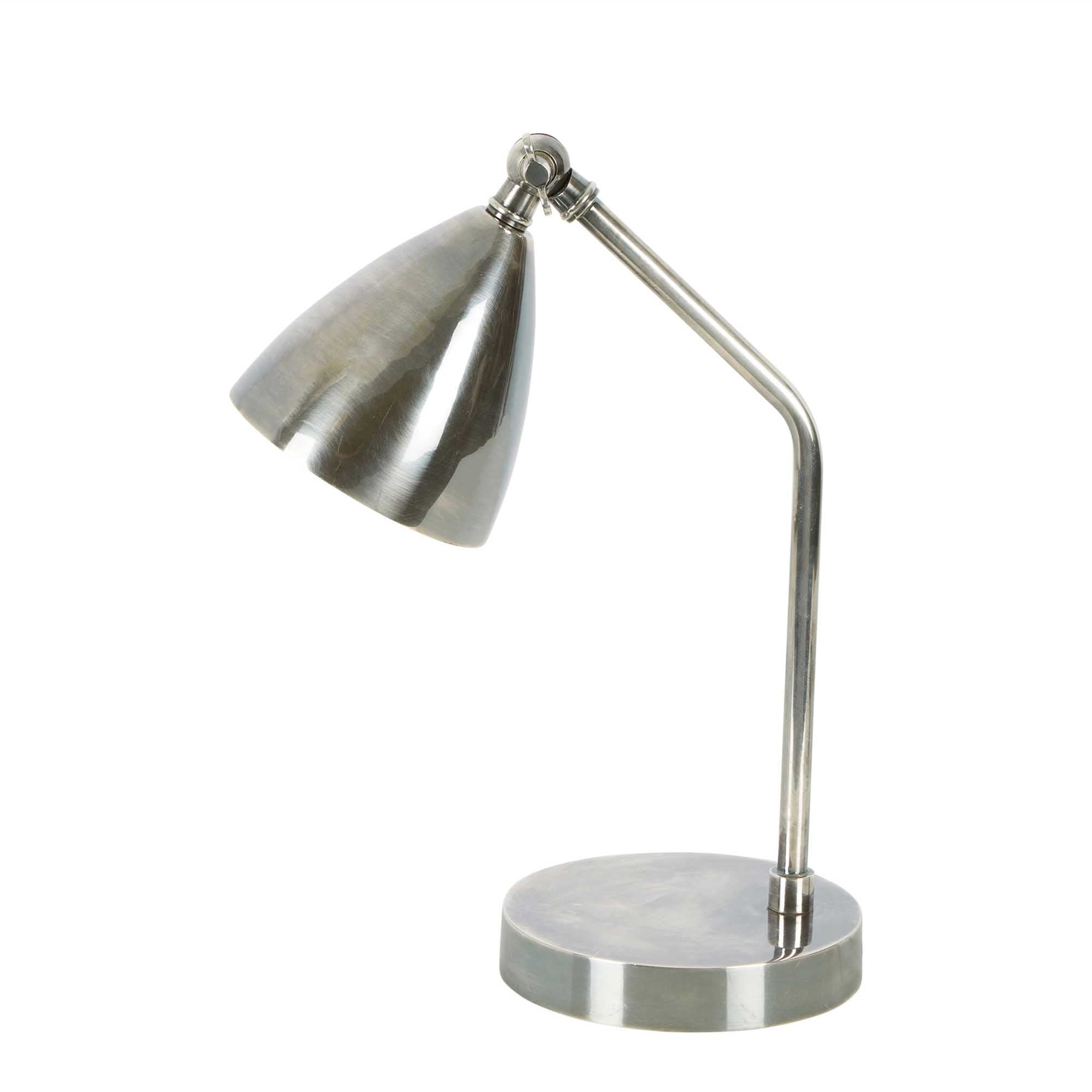 Hastings Desk Lamp - Antique Silver