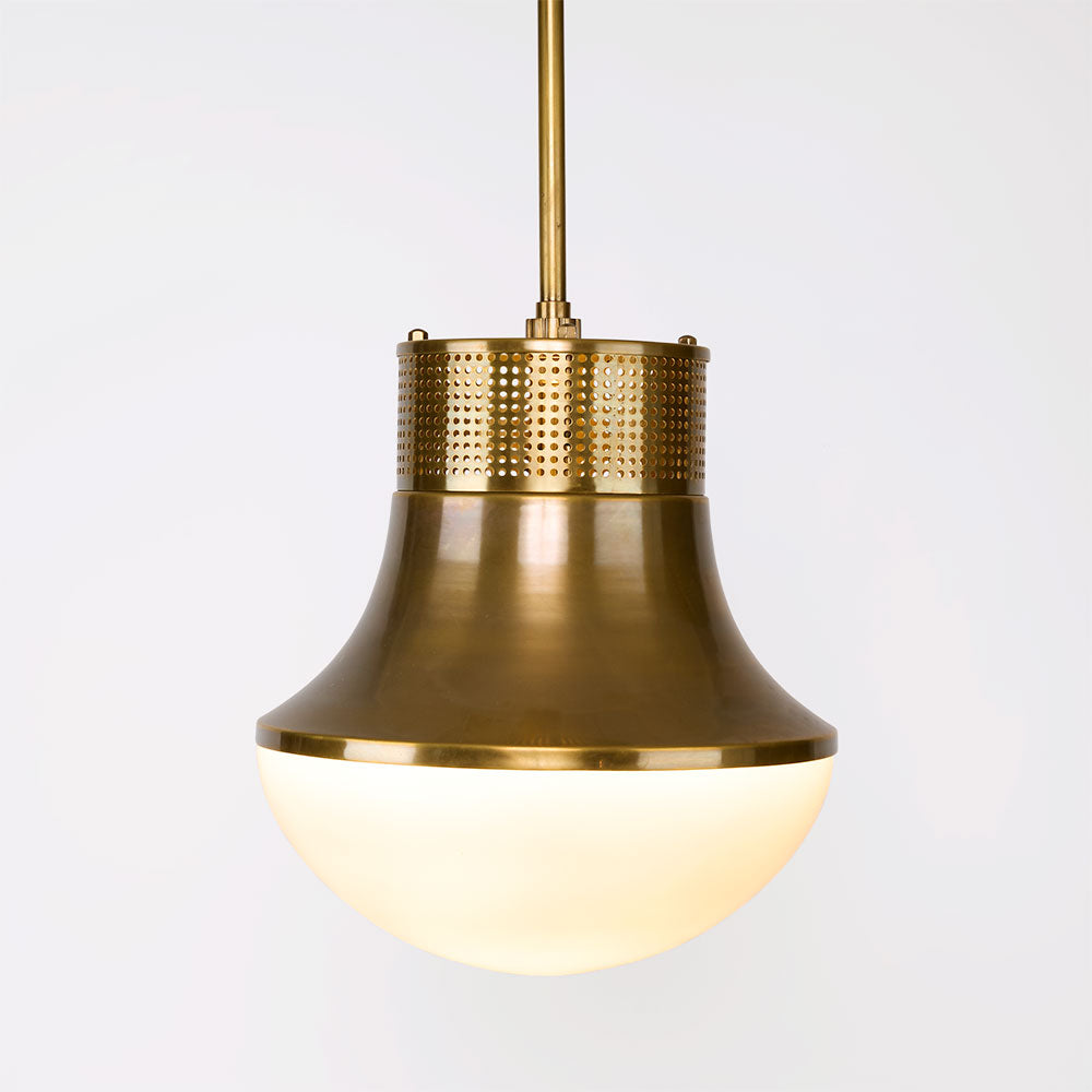 Halo Ceiling Pendant - Antique Brass