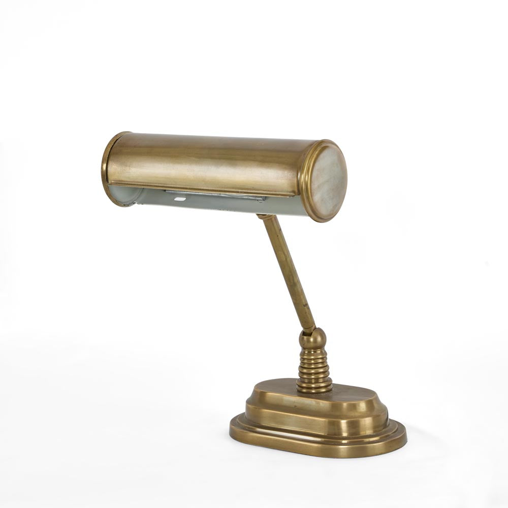 Carlisle Banker's Desk Lamp - Brass