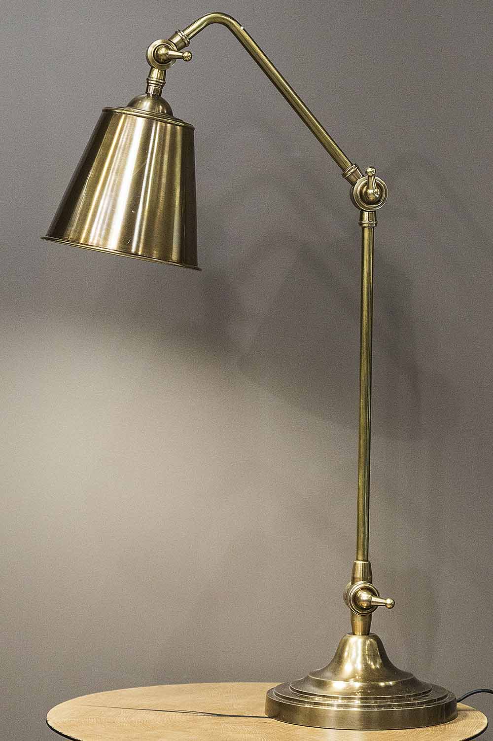 Cuba Table Lamp - Antique Brass