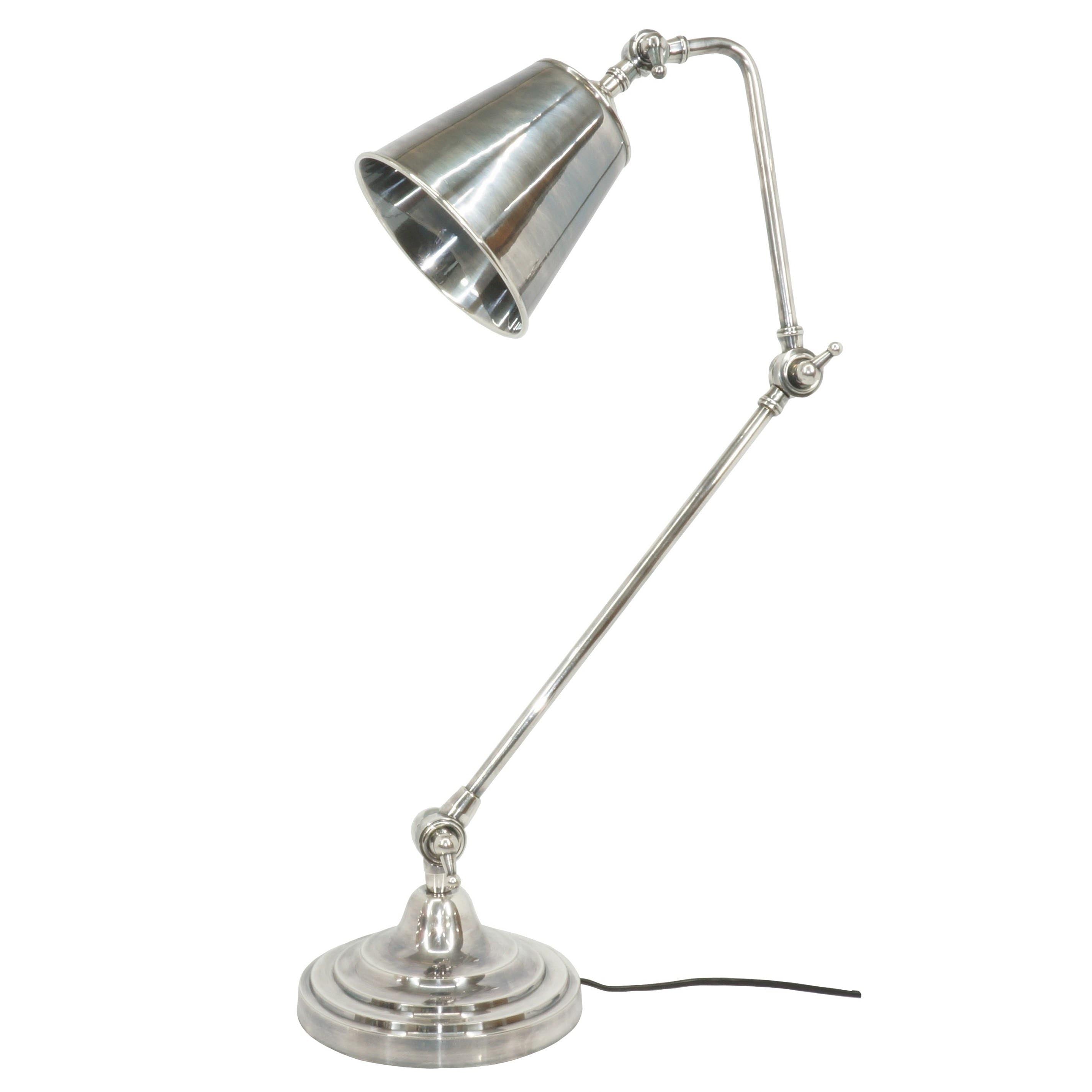 Cuba Table Lamp - Antique Silver