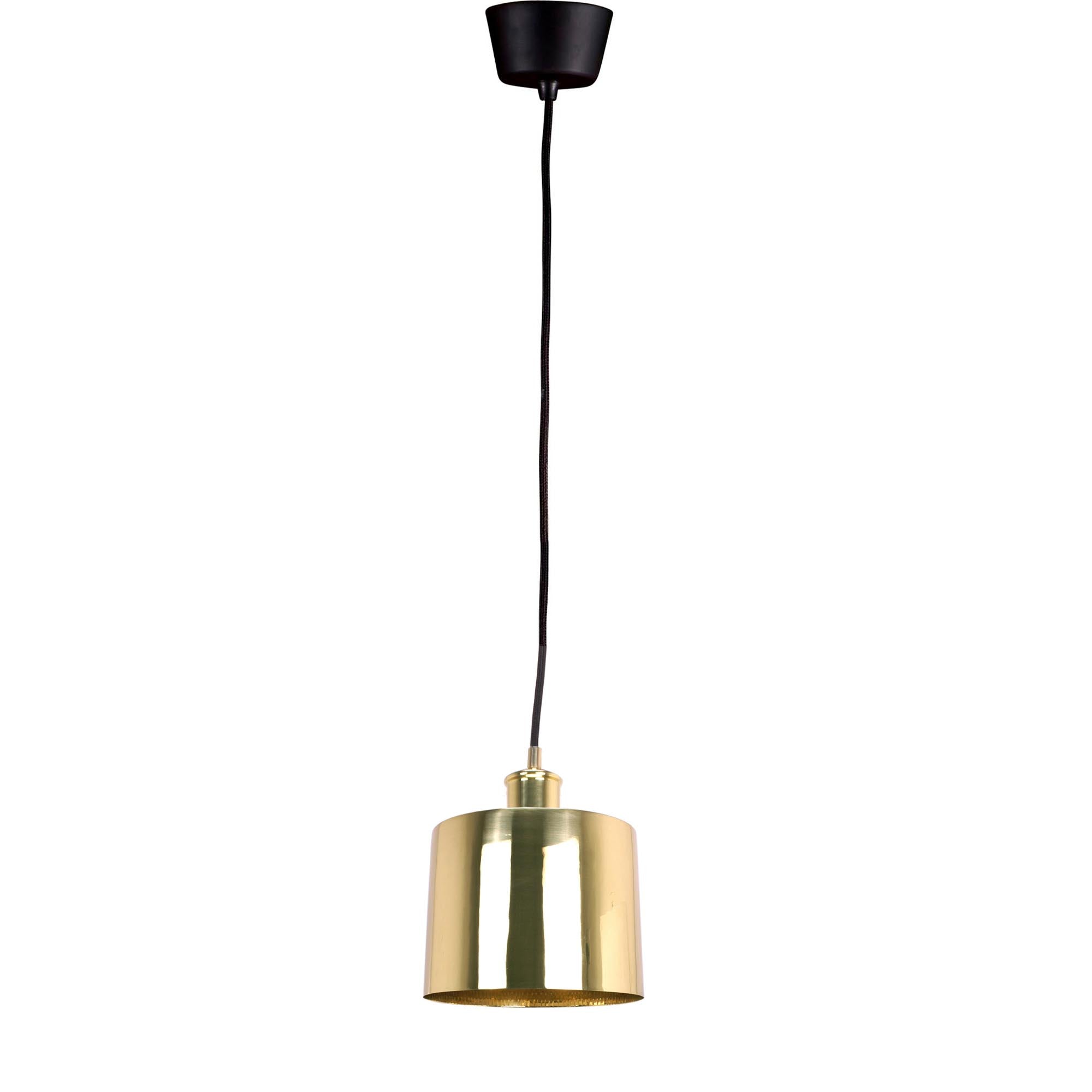 Portofino Ceiling Pendant Small - Shiny Brass