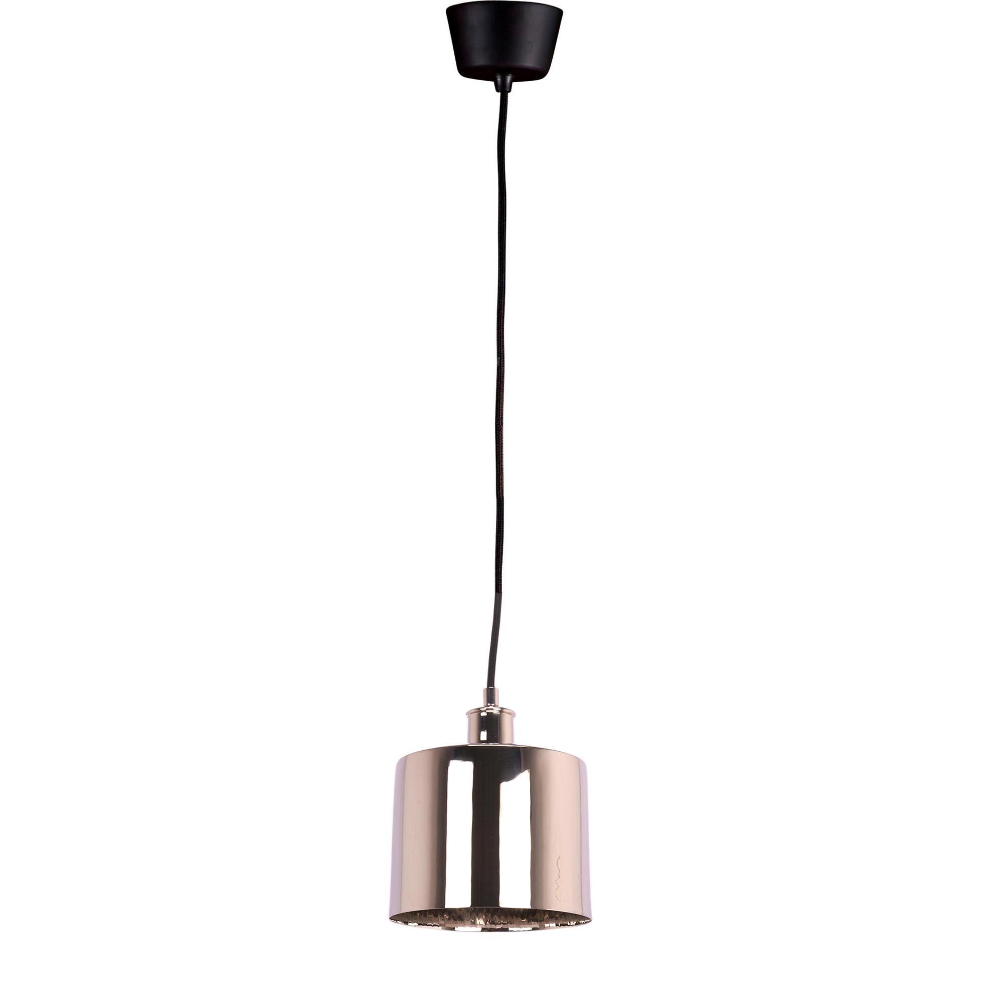 Portofino Ceiling Pendant Small - Shiny Nickel