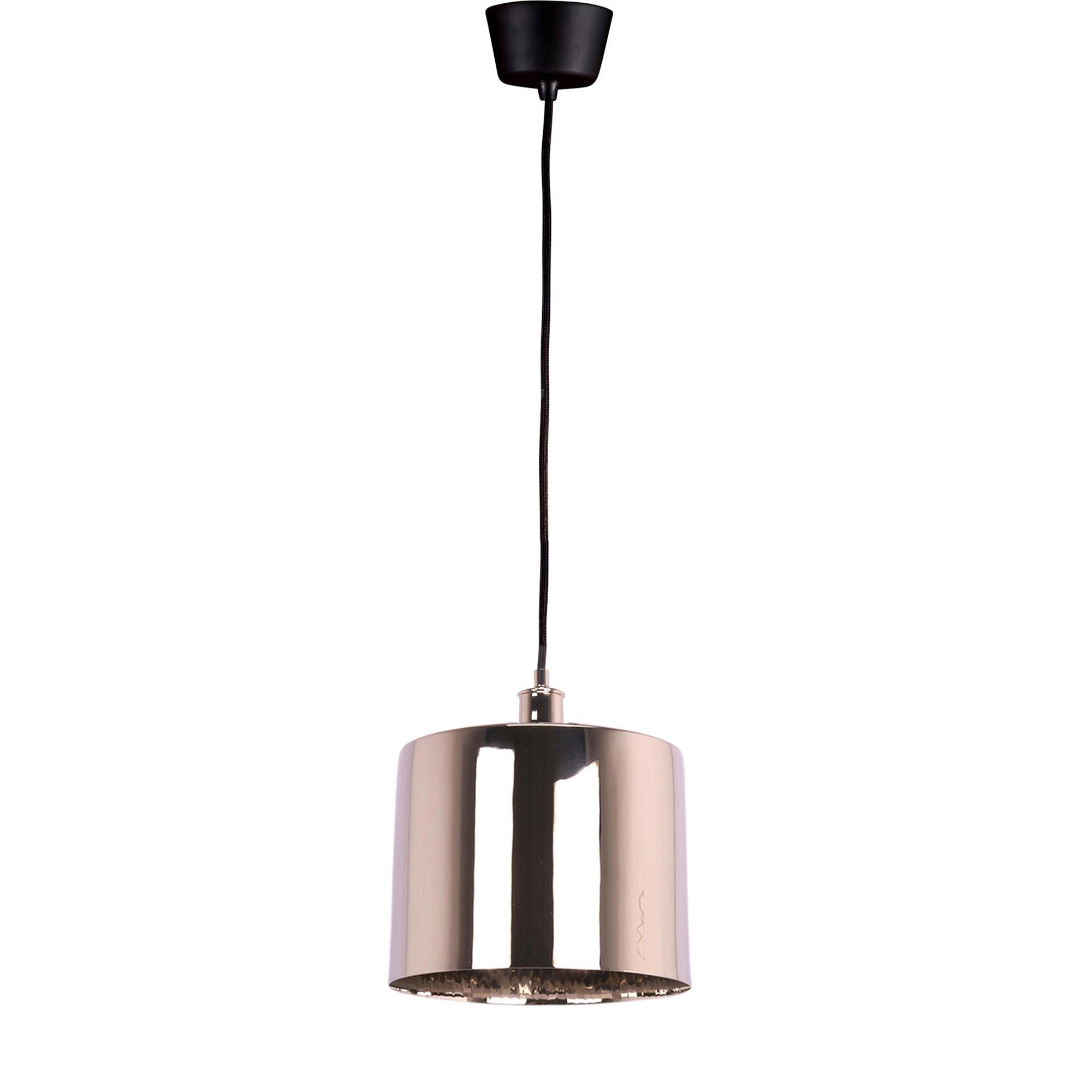 Portofino Ceiling Pendant Medium - Shiny Nickel