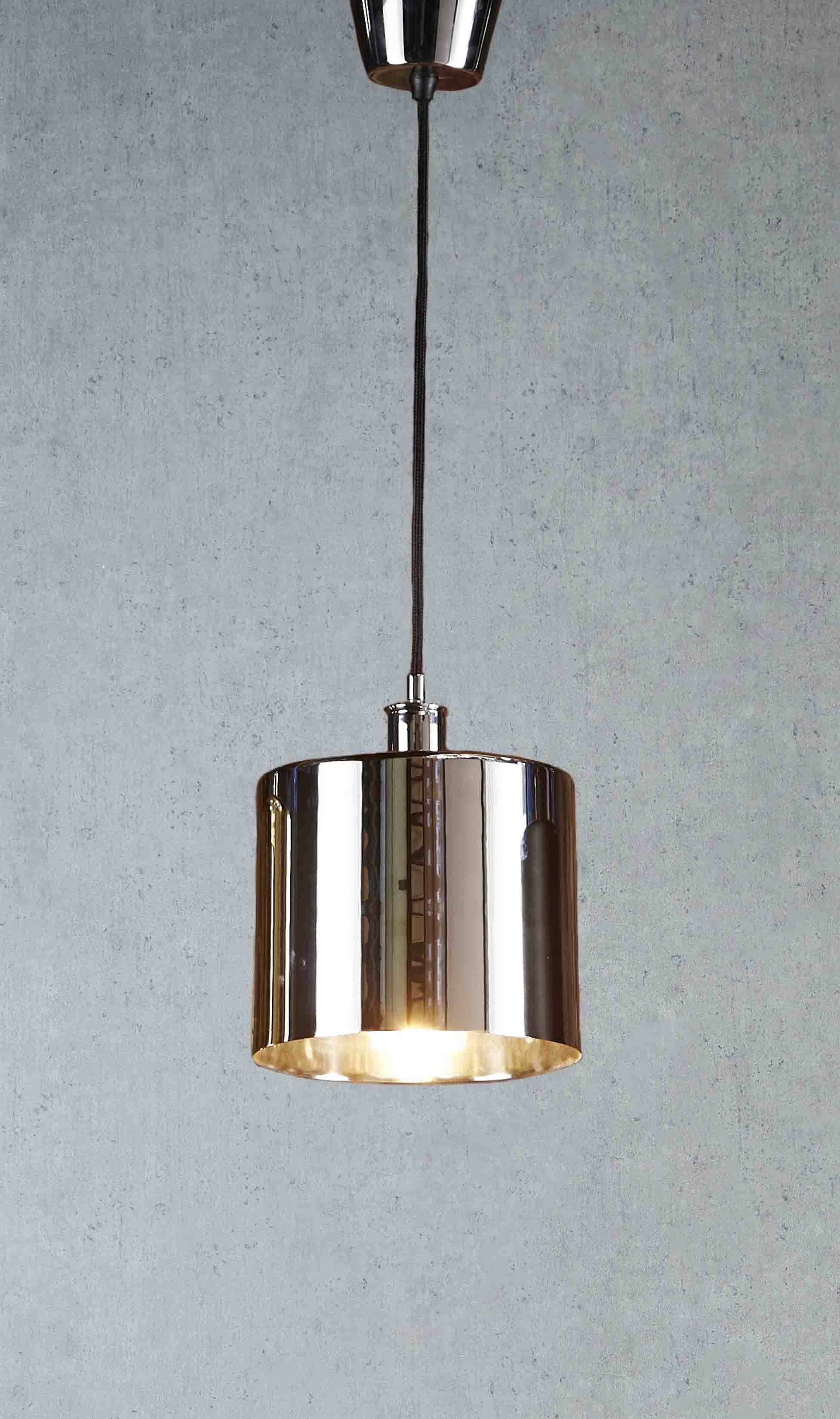 Portofino Ceiling Pendant Medium - Shiny Nickel