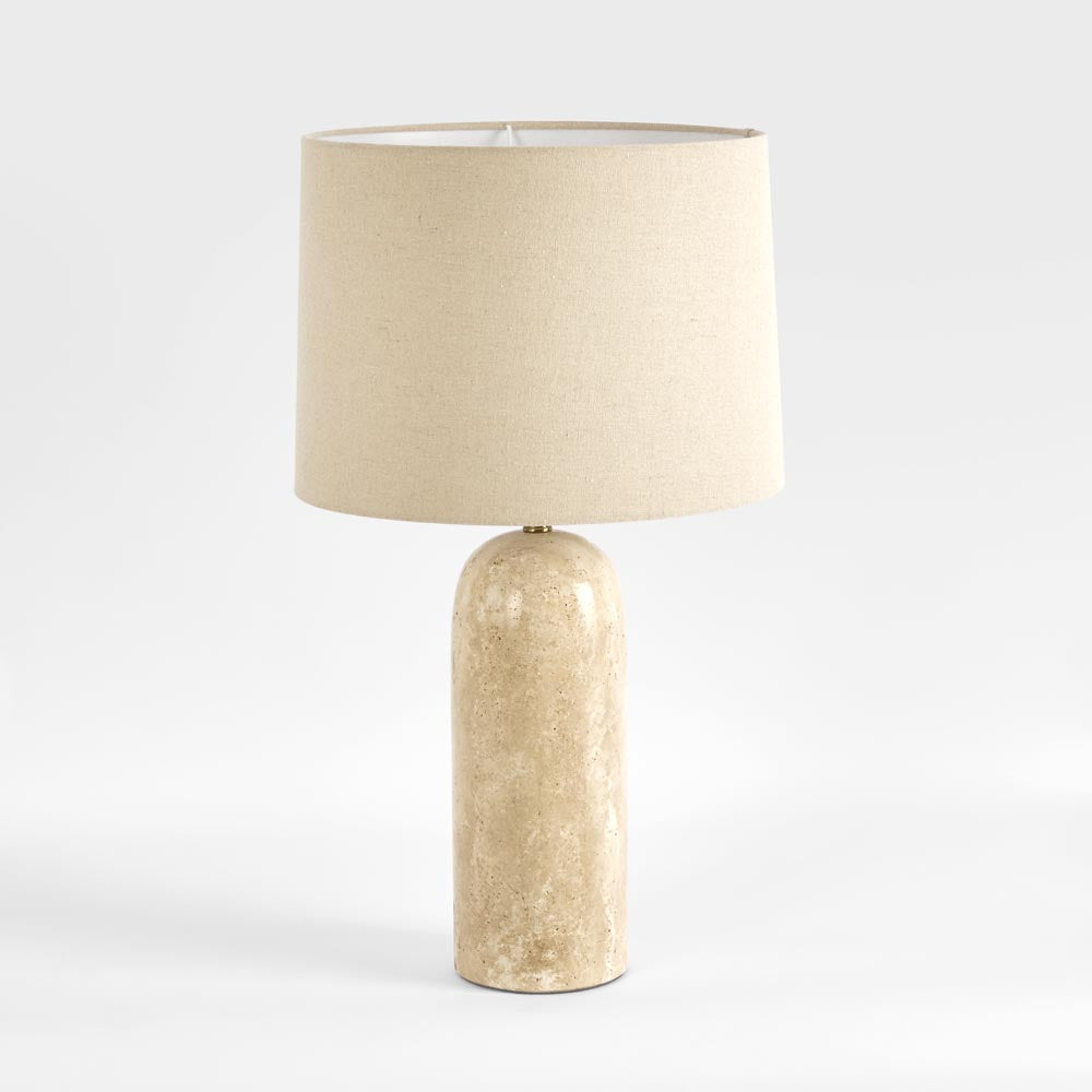 Olsen Travertine Table Lamp