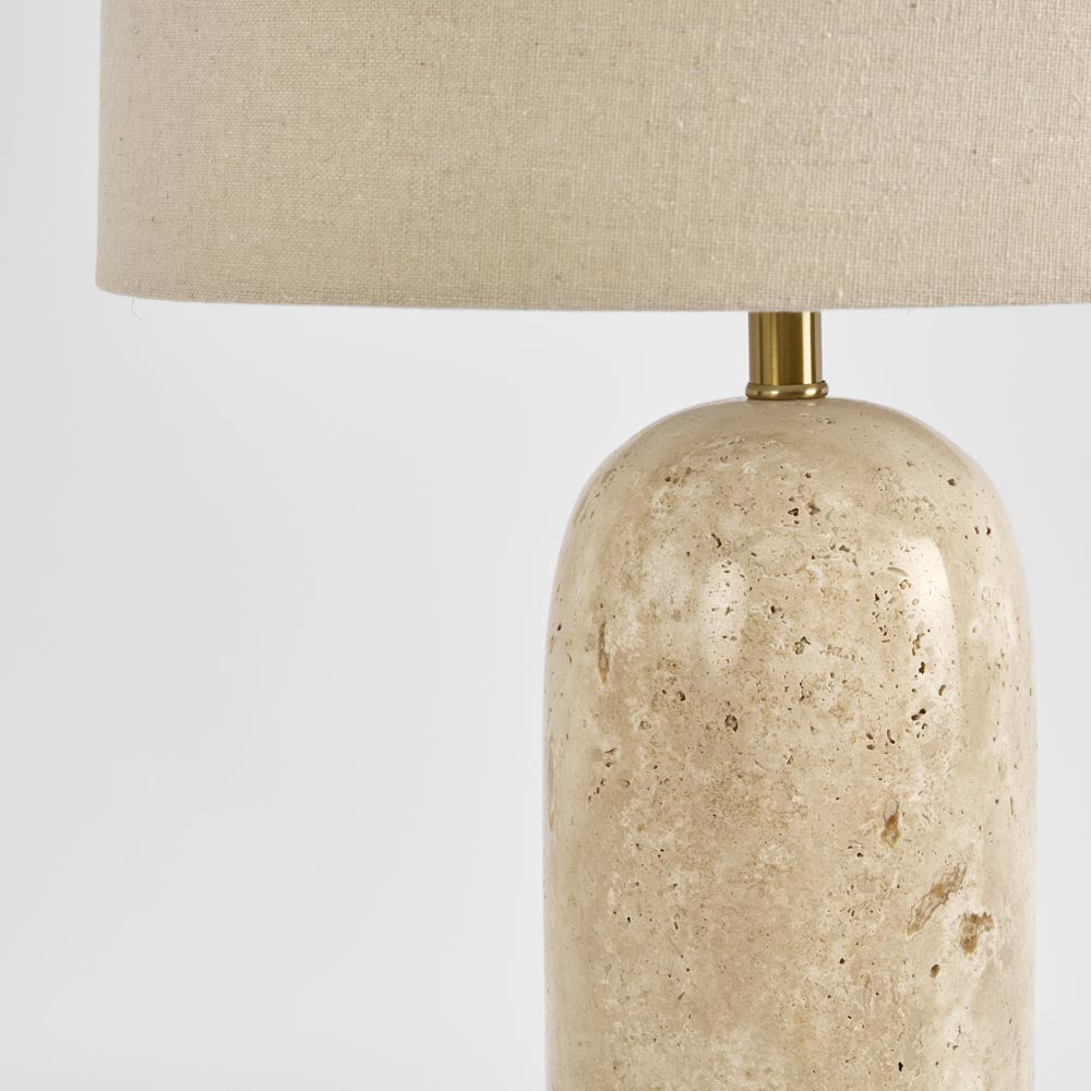 Olsen Travertine Table Lamp