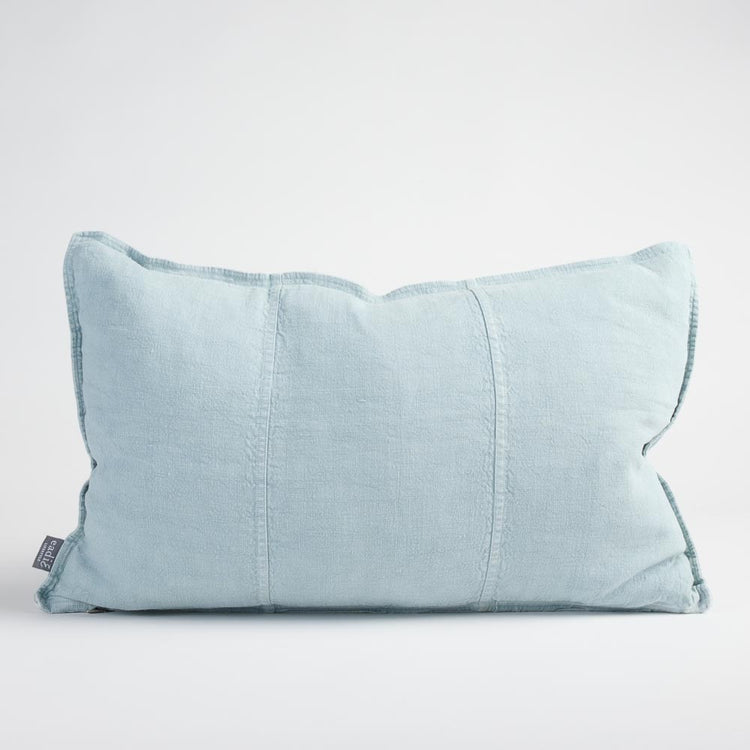 Luca Linen Cushion - Sky