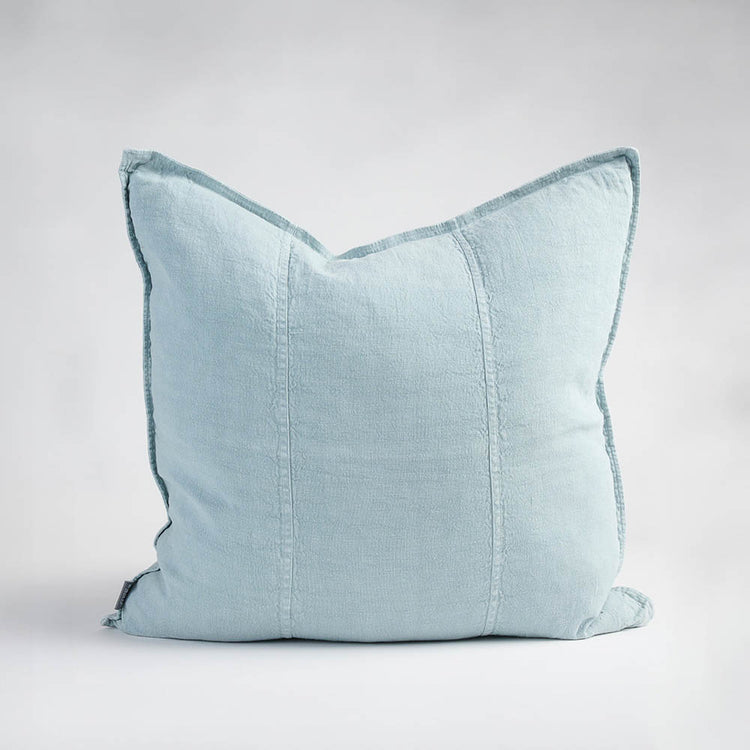Luca Linen Cushion - Sky