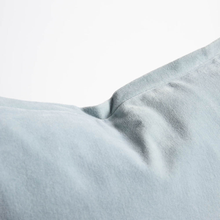 Evelyn Velvet Cushion - Sky