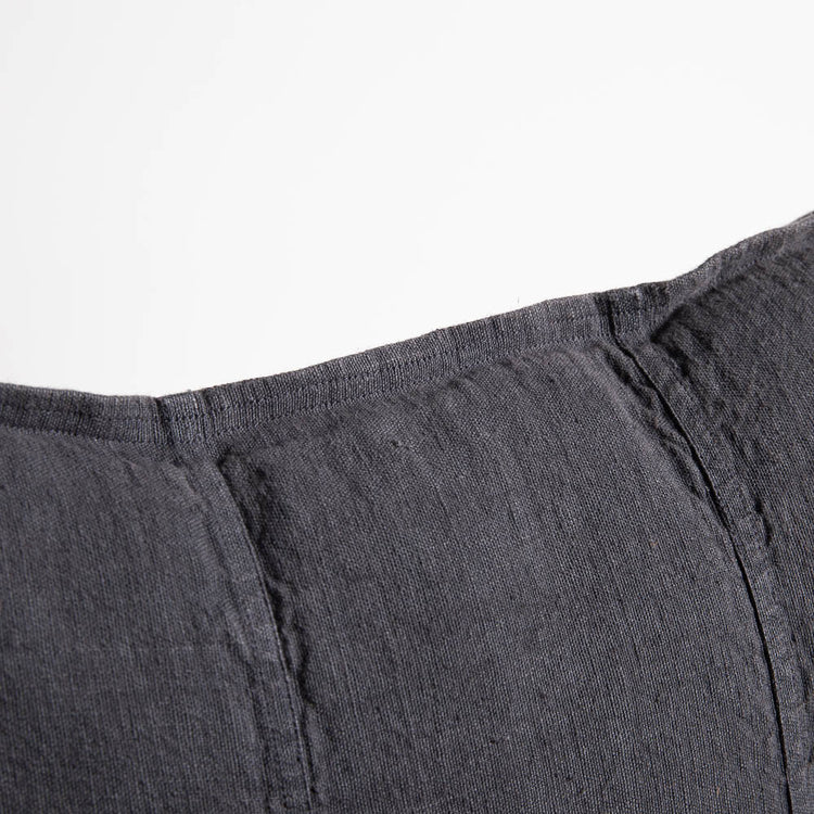 Luca Linen Cushion - Midnight