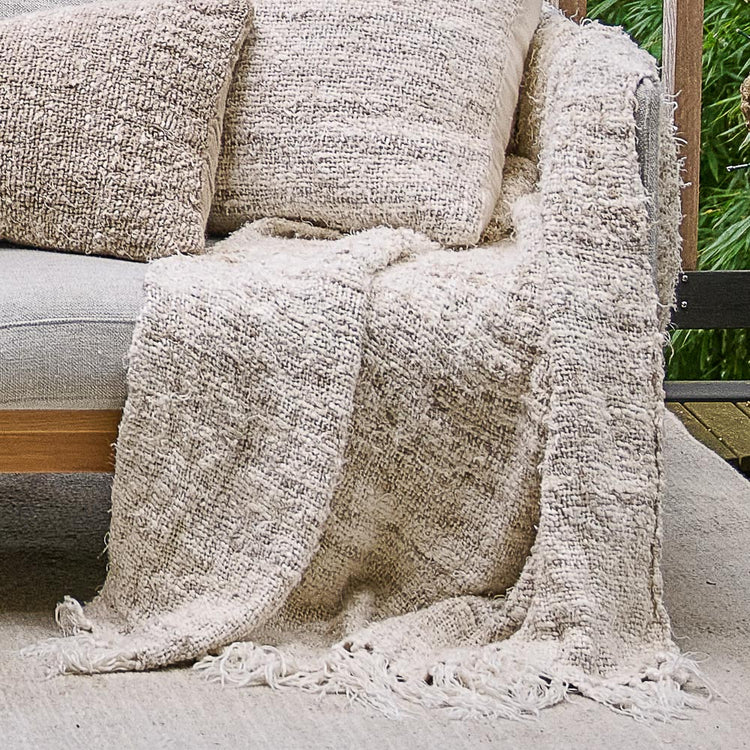 Wabi Throw - Ivory