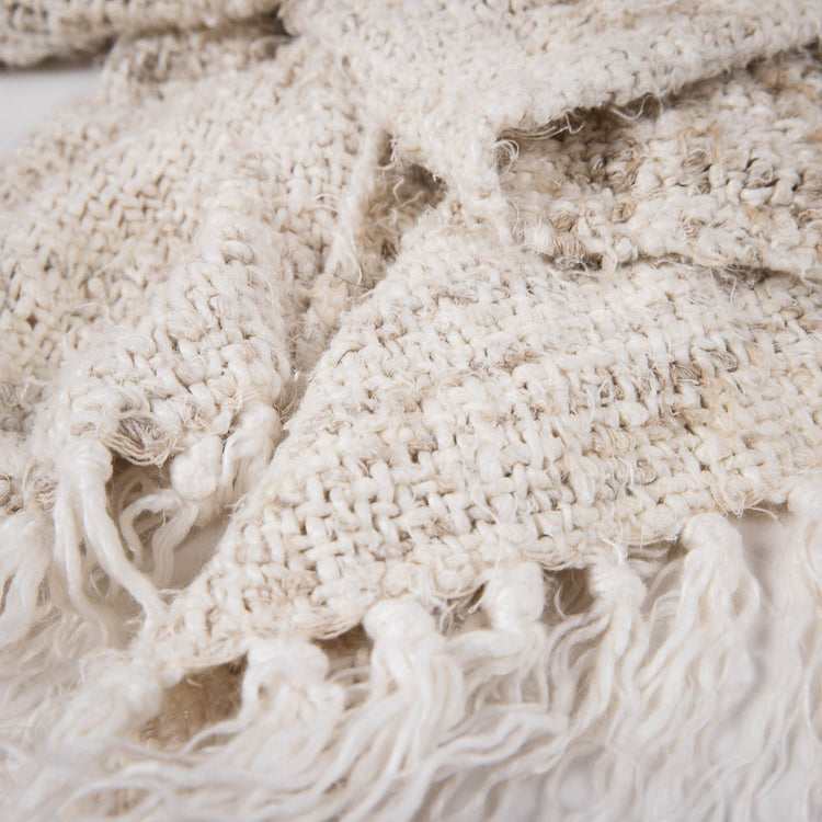 Wabi Throw - Ivory