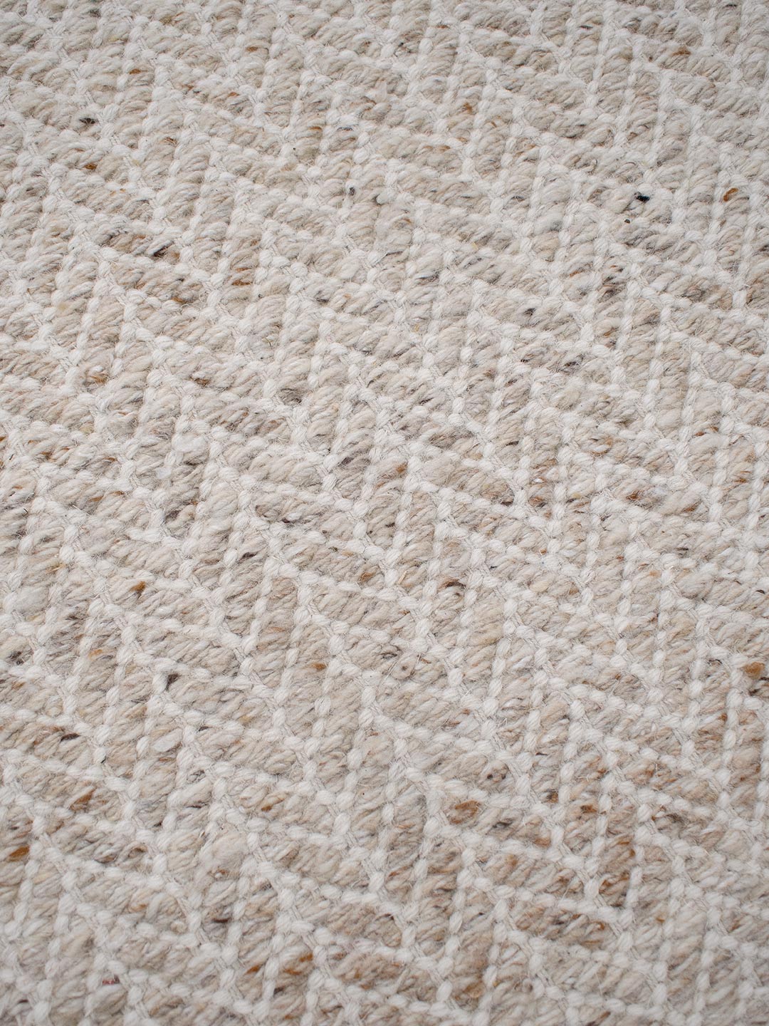 Echo Wool Rug - Flax